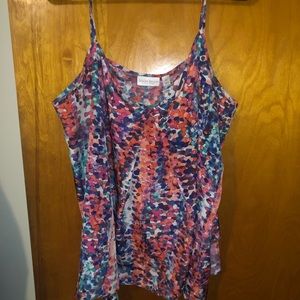 Colorful adjustable tank! Like new!